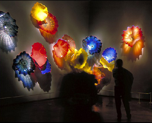 Elegant Art Murano Hand Blown Glass Wall Plates Elegant Art Murano Hand Blown Glass Wall Plates